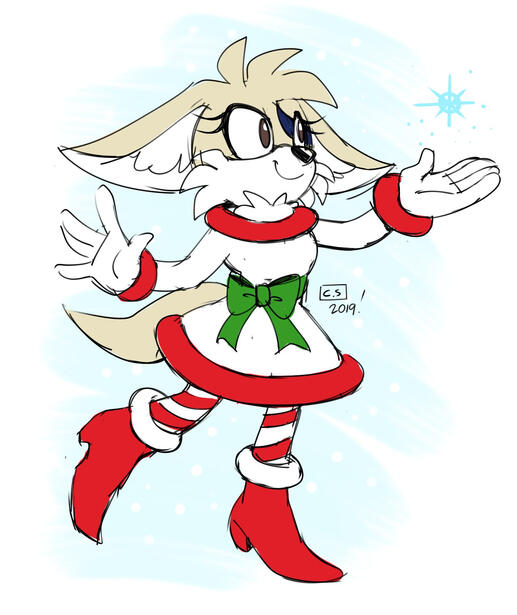 Xmas Gwen by Shinkumancer